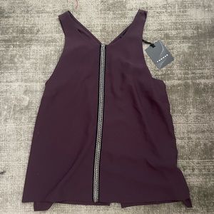 tank top blouse (size small)